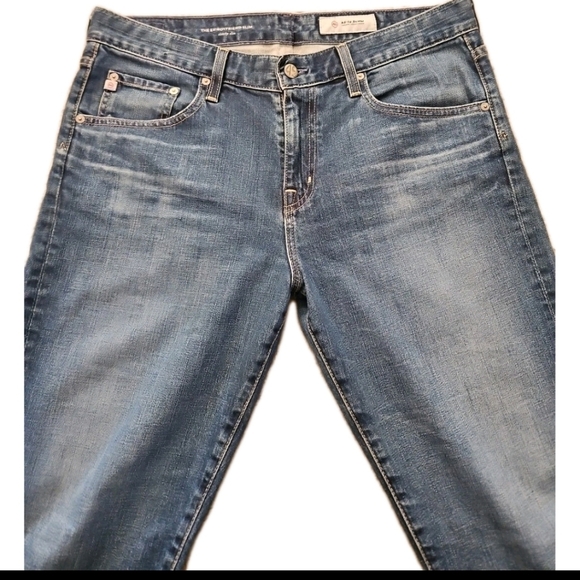 Adriano Goldschmied Womens Dark Wash The Ex Boyfriend Slim Slouchy Slim Jean 30 - Picture 5 of 11